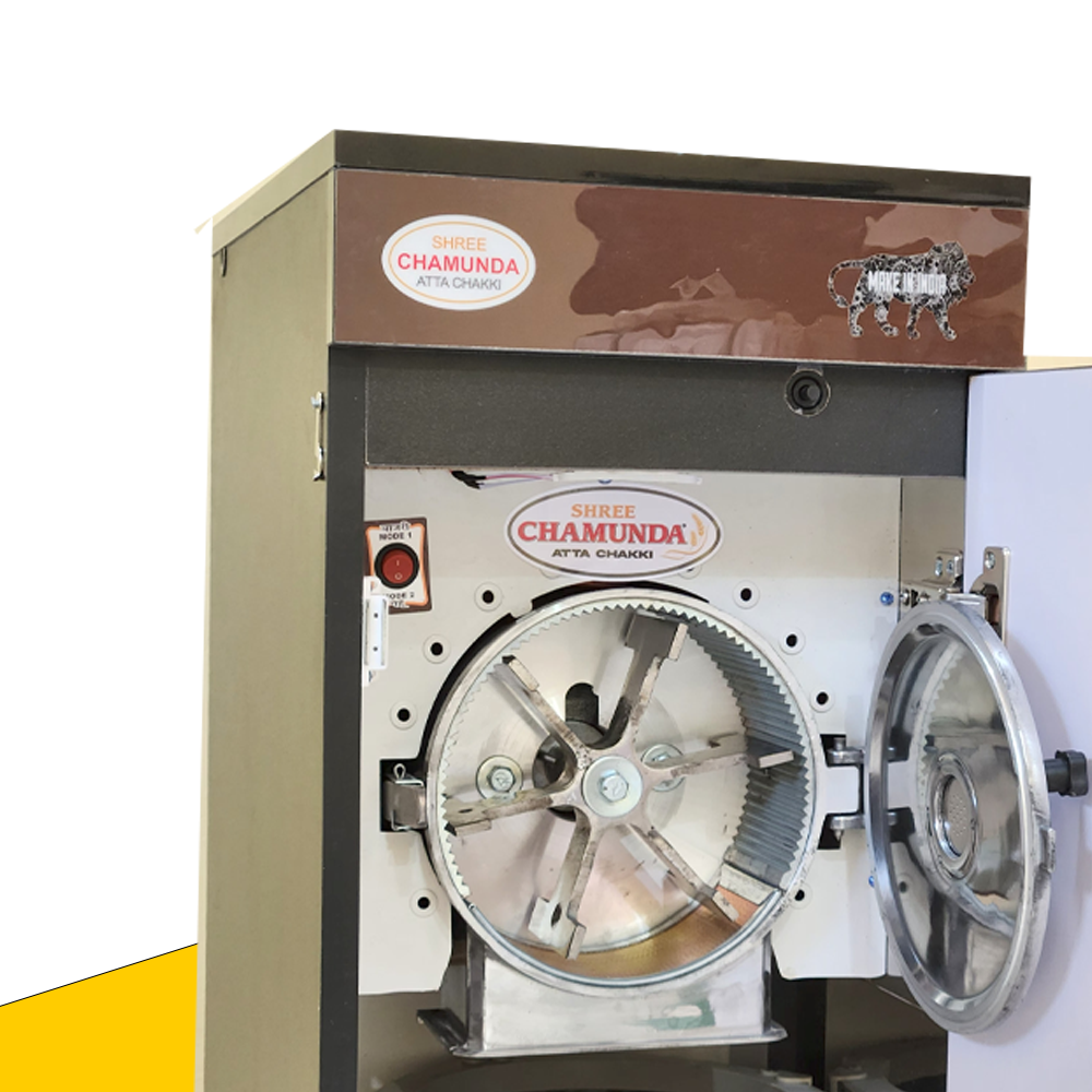 Shri Chamunda Aata Chakki 6.5kg,2IN1,1,H.P ( S + model ) Apple